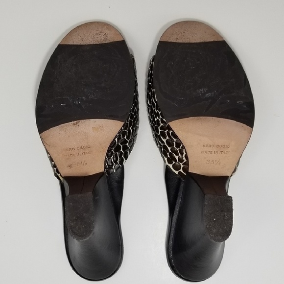 Taryn Rose Reptile Print Slide Sandal - Picture 6 of 7